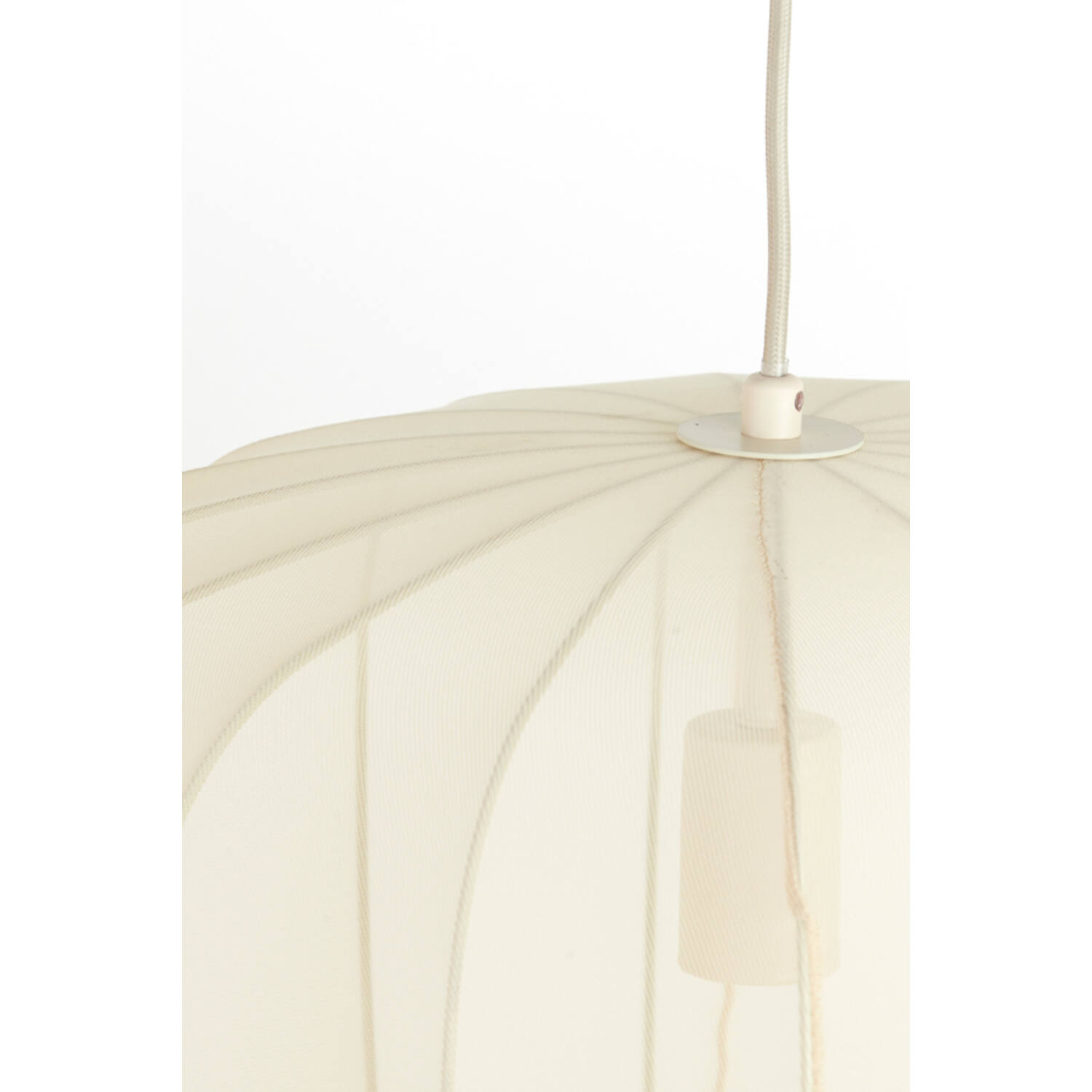 Suspension moderne blanche à mailles fines Light & Living Plumeria – Image 4
