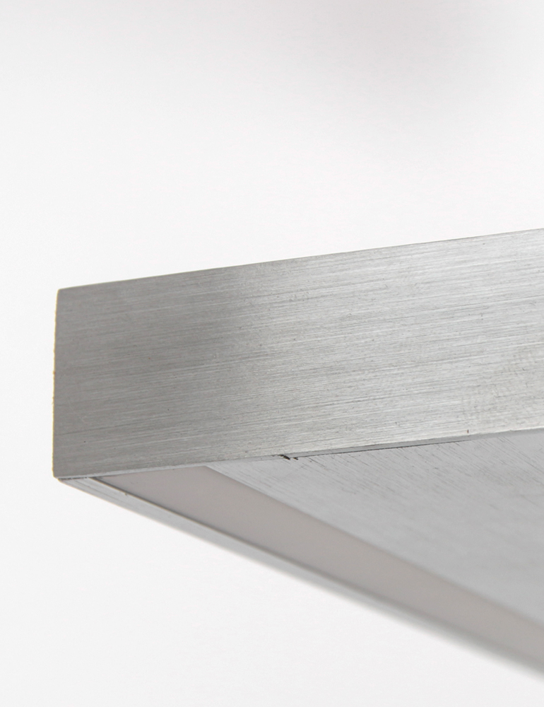 Suspension moderne en acrylique argenté Steinhauer Bande acier – Image 9