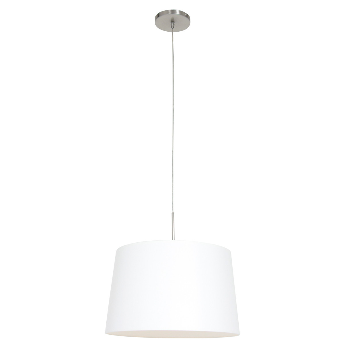 Suspension en métal blanc moderne Steinhauer Sparkled Light – Image 2
