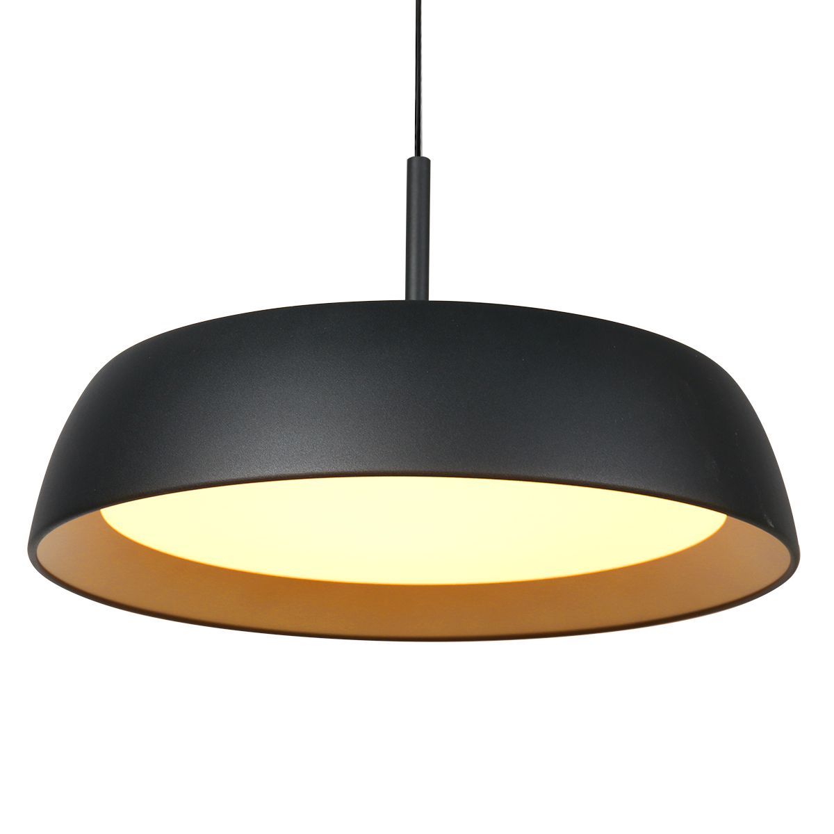 Suspension Moderne Noire avec Intérieur Doré Steinhauer Mykty or et noir – Image 10