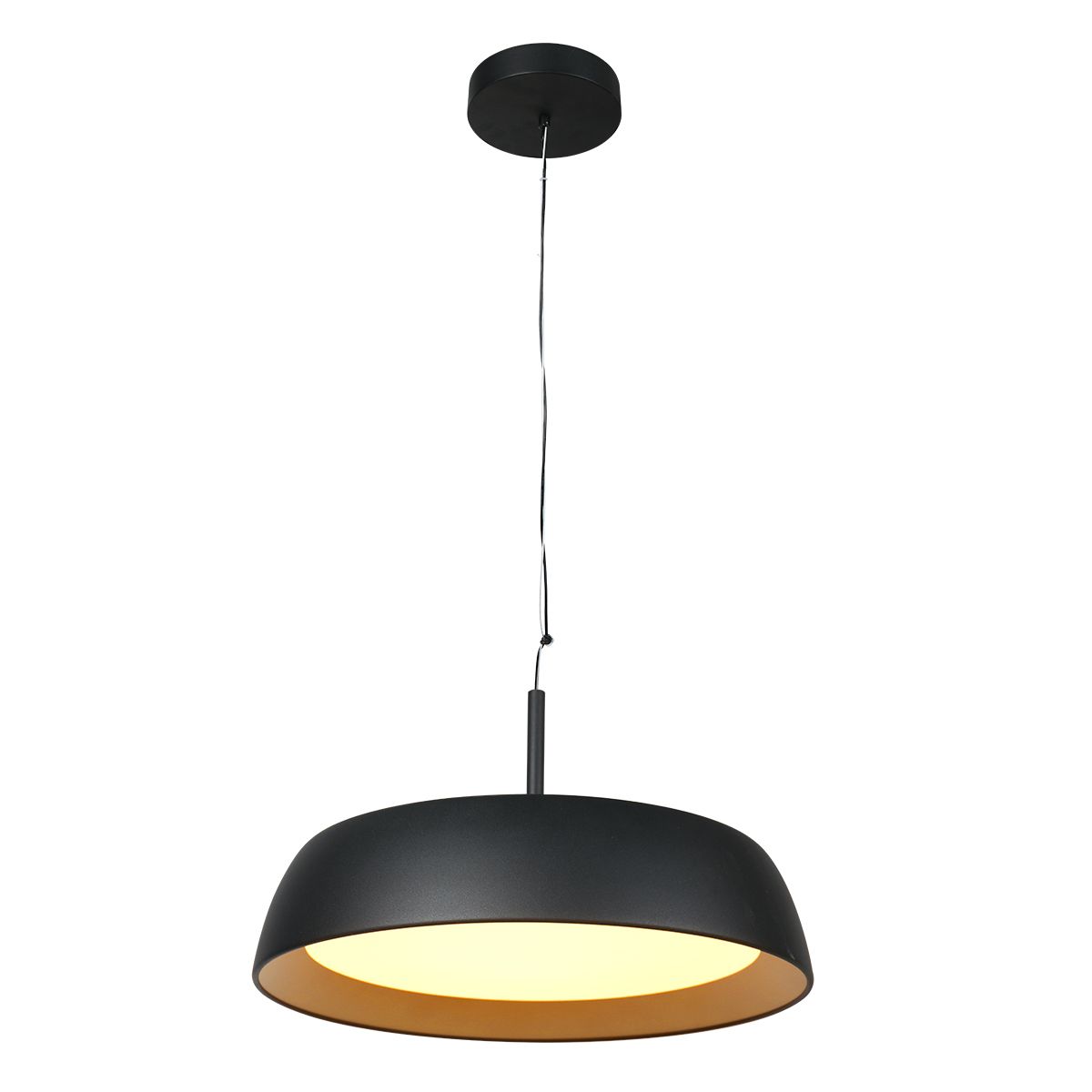 Suspension Moderne Noire avec Intérieur Doré Steinhauer Mykty or et noir – Image 2