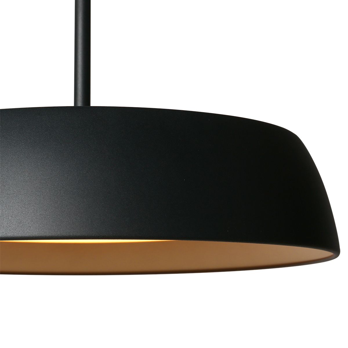 Suspension Moderne Noire avec Intérieur Doré Steinhauer Mykty or et noir – Image 4