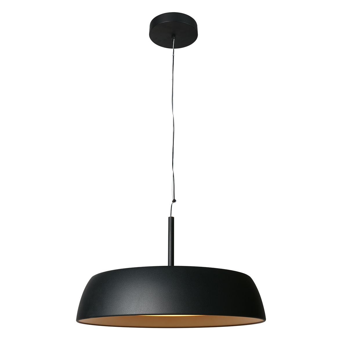Suspension Moderne Noire avec Intérieur Doré Steinhauer Mykty or et noir – Image 8