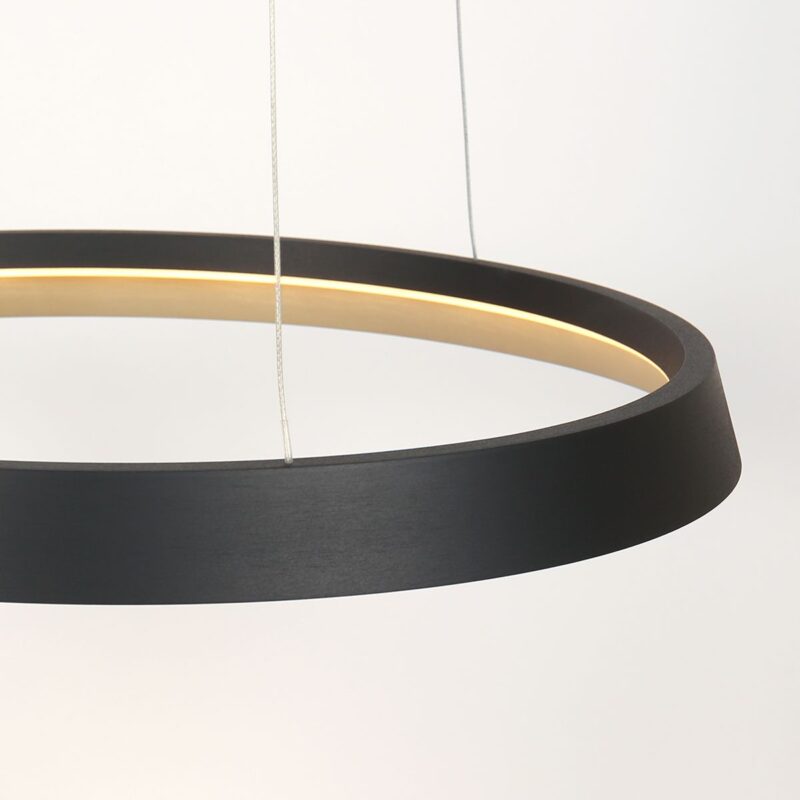 suspension-noire-anneau-avec-eclairage-led-steinhauer-ringlux-or-et-noir-3692zw-6
