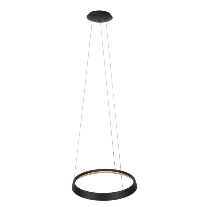 suspension-noire-anneau-avec-eclairage-led-steinhauer-ringlux-or-et-noir-3692zw-8