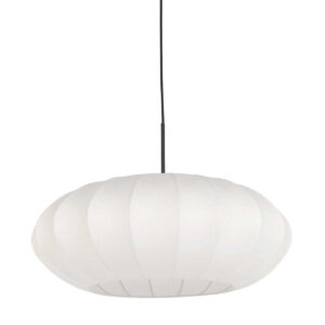 suspension-noire-design-abat-jour-clair-steinhauer-sparkled-light-opaque-et-noir-3809zw