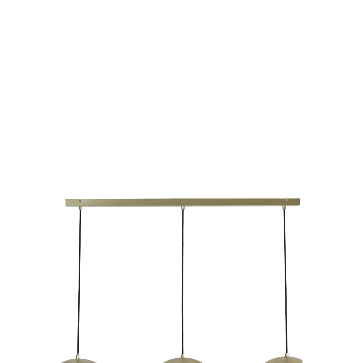 Suspension noire et dorée rétro Light & Living Jaicey – Image 9