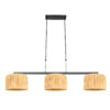 suspension-noire-trois-abat-jours-raphia-steinhauer-stang-naturel-et-noir-3744zw