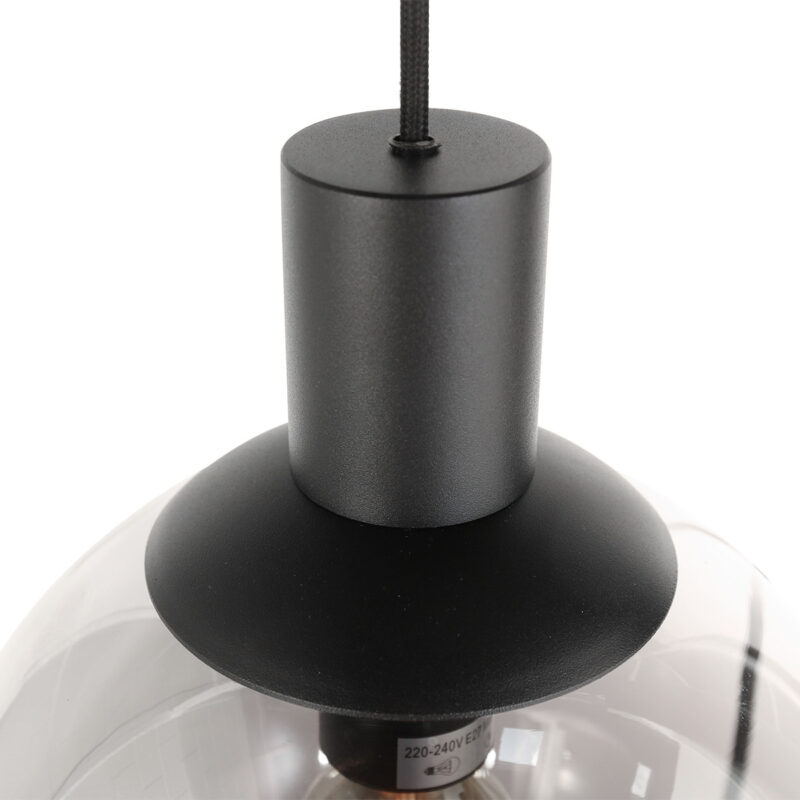 suspension-noire-trois-lampes-spheriques-en-verre-souffle-steinhauer-bollique-verre-fume-et-noir-3800zw-2