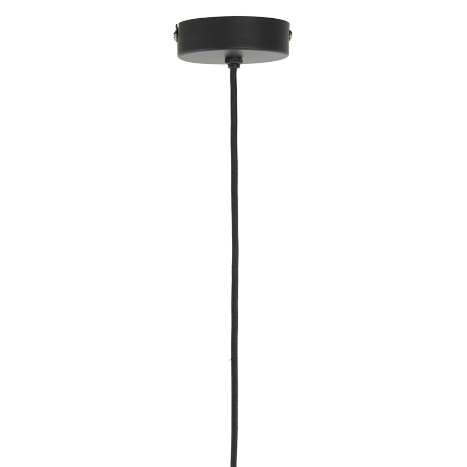 Suspension ovale noire rustique Light & Living Yumi – Image 6