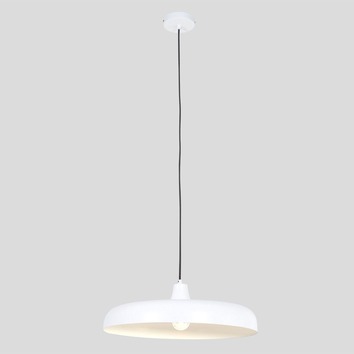 Suspension rétro en métal blanc Steinhauer Krisip – Image 15