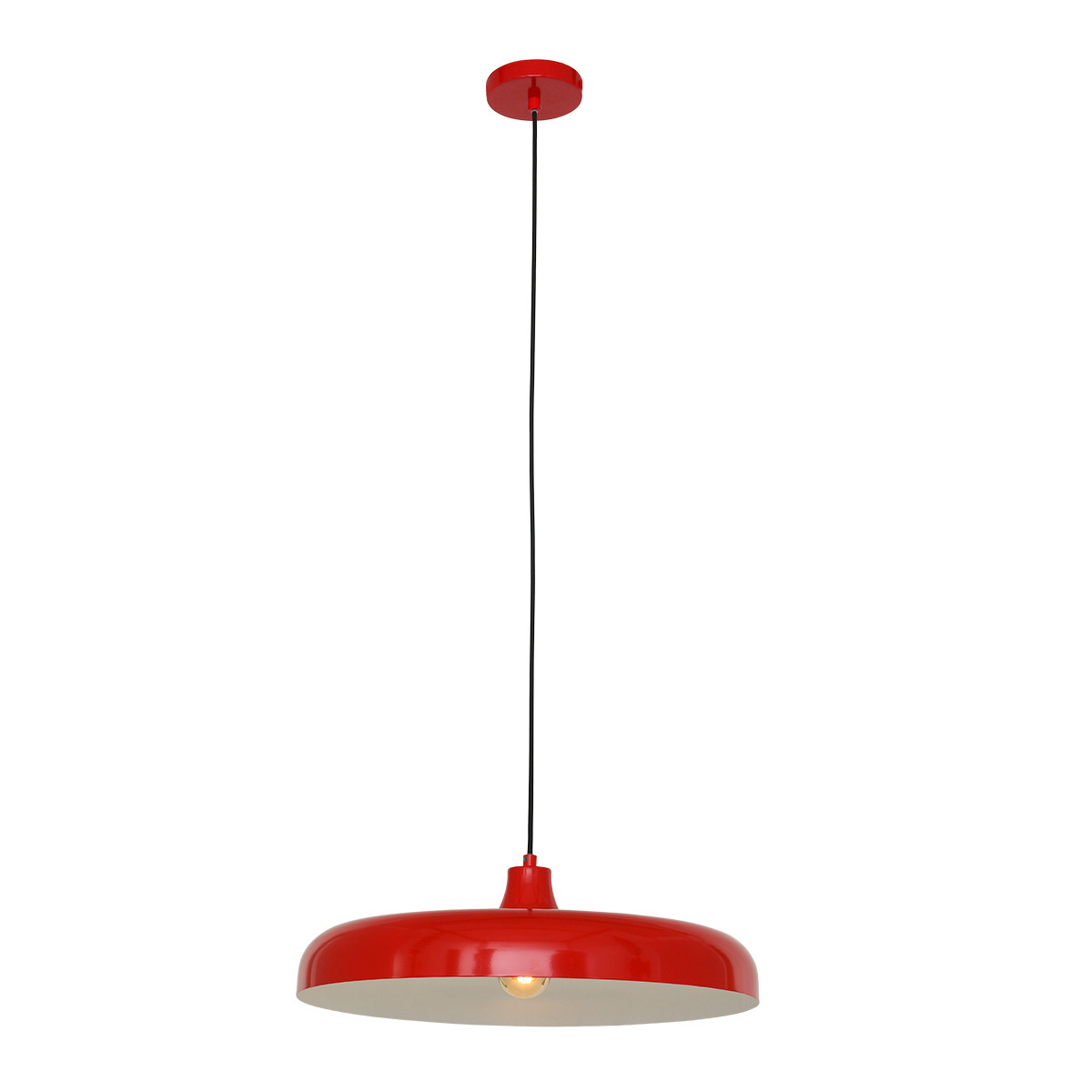 Suspension rétro en métal rouge Steinhauer Krisip – Image 11