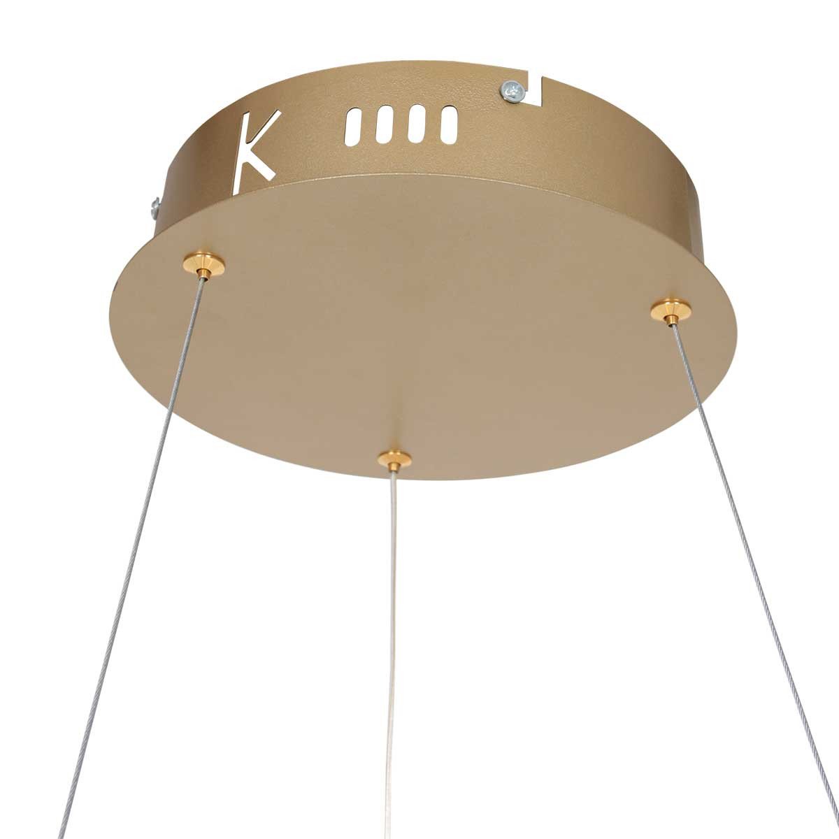 Suspension design en forme d'anneau doré Steinhauer Ringlux – Image 6