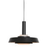 suspension-retro-anne-lighting-flinter-noir-avec-interieur-dore-3328zw