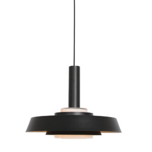 suspension-retro-anne-lighting-flinter-noir-avec-interieur-dore-3328zw