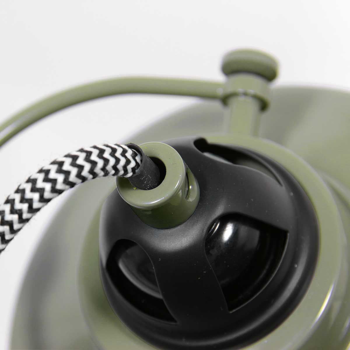 Applique murale industrielle en métal vert Mexlite Nove – Image 11