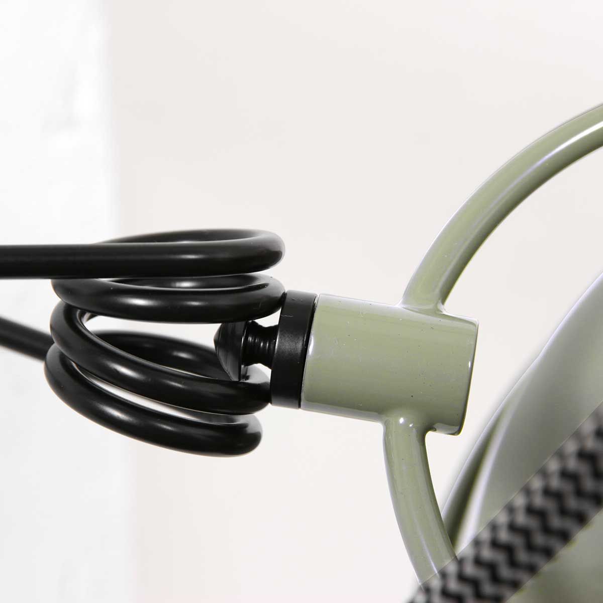 Applique murale industrielle en métal vert Mexlite Nove – Image 12