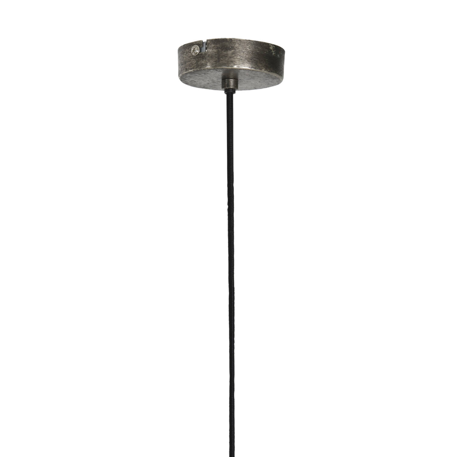 Suspension ronde classique en argent Light & Living Kylie – Image 4
