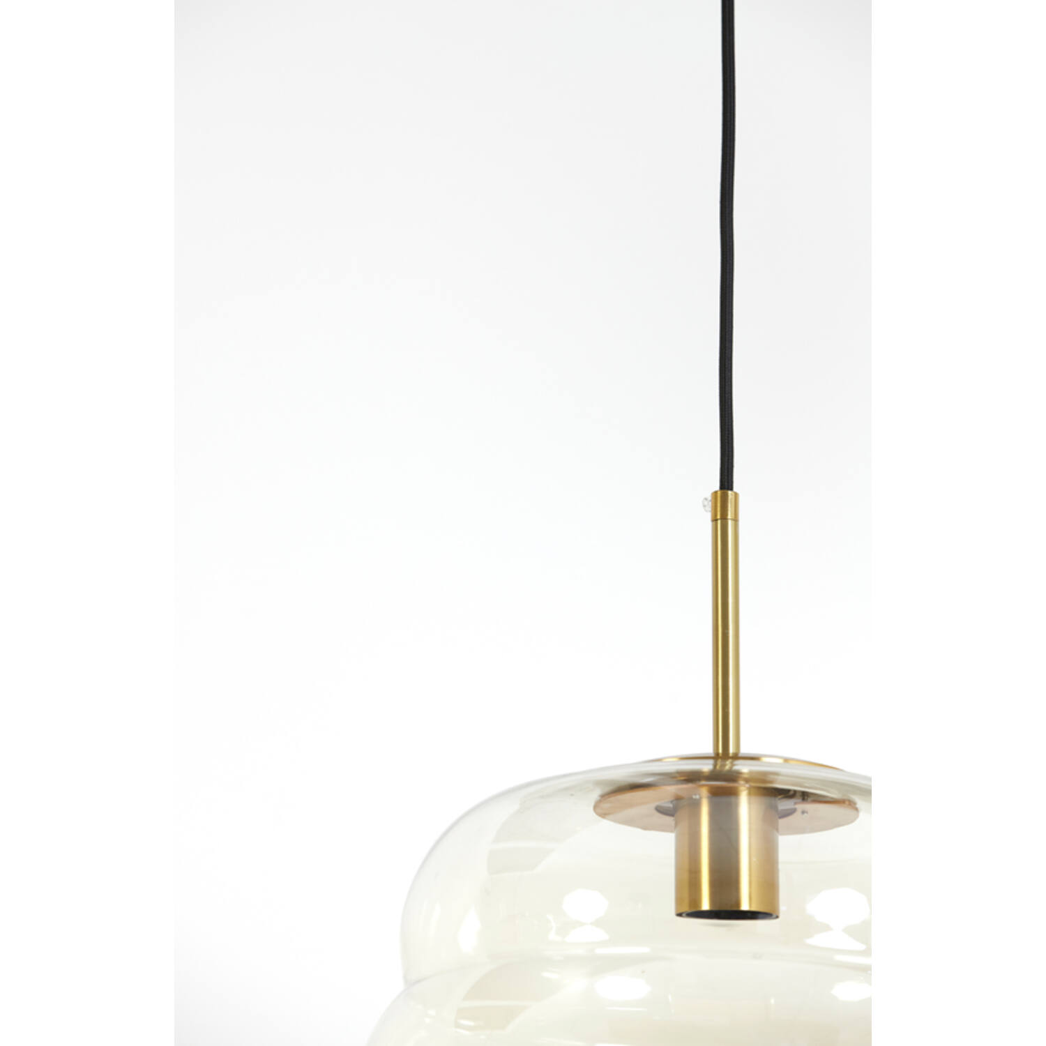Suspension ronde noire moderne Light & Living Misty – Image 4