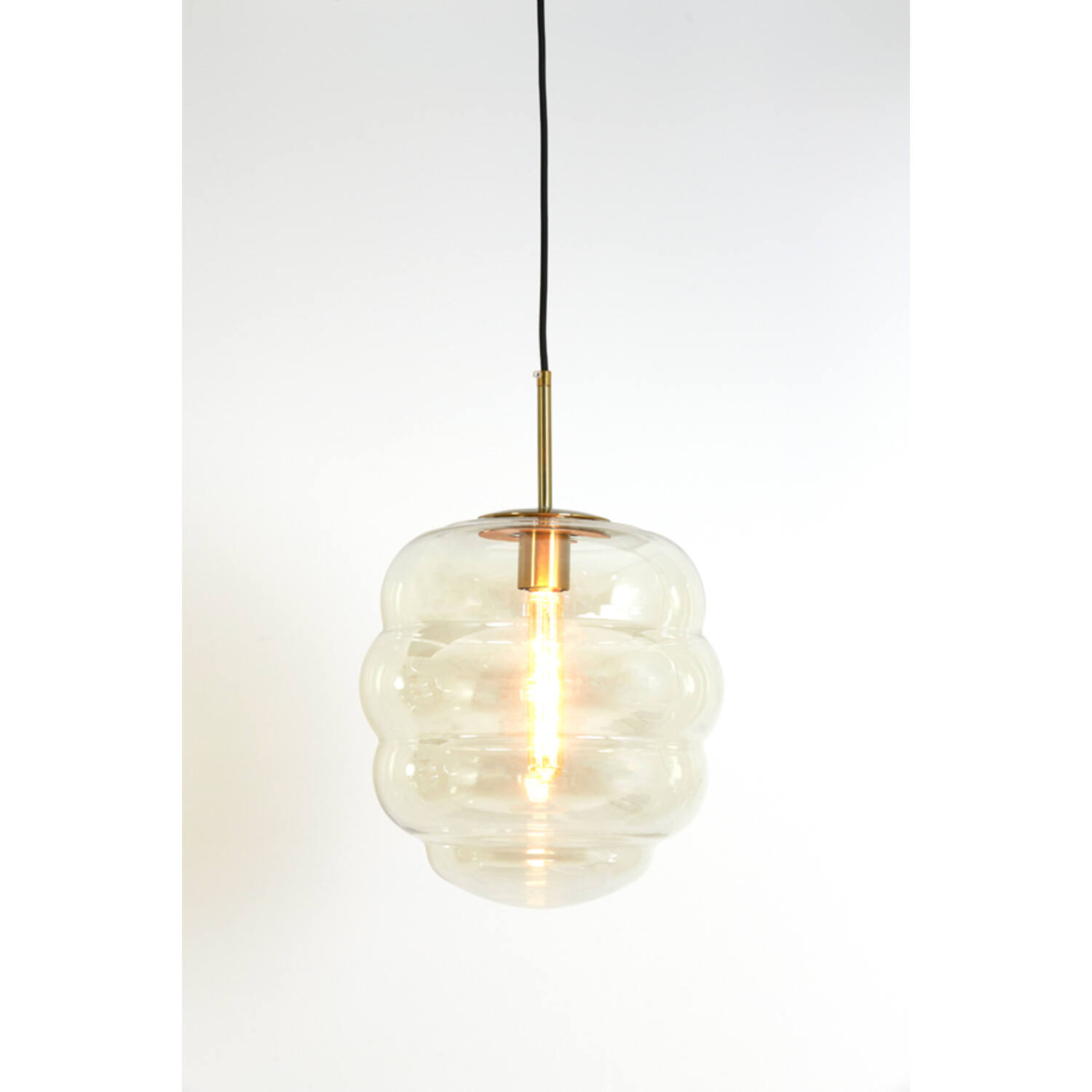 Suspension ronde noire moderne Light & Living Misty – Image 7