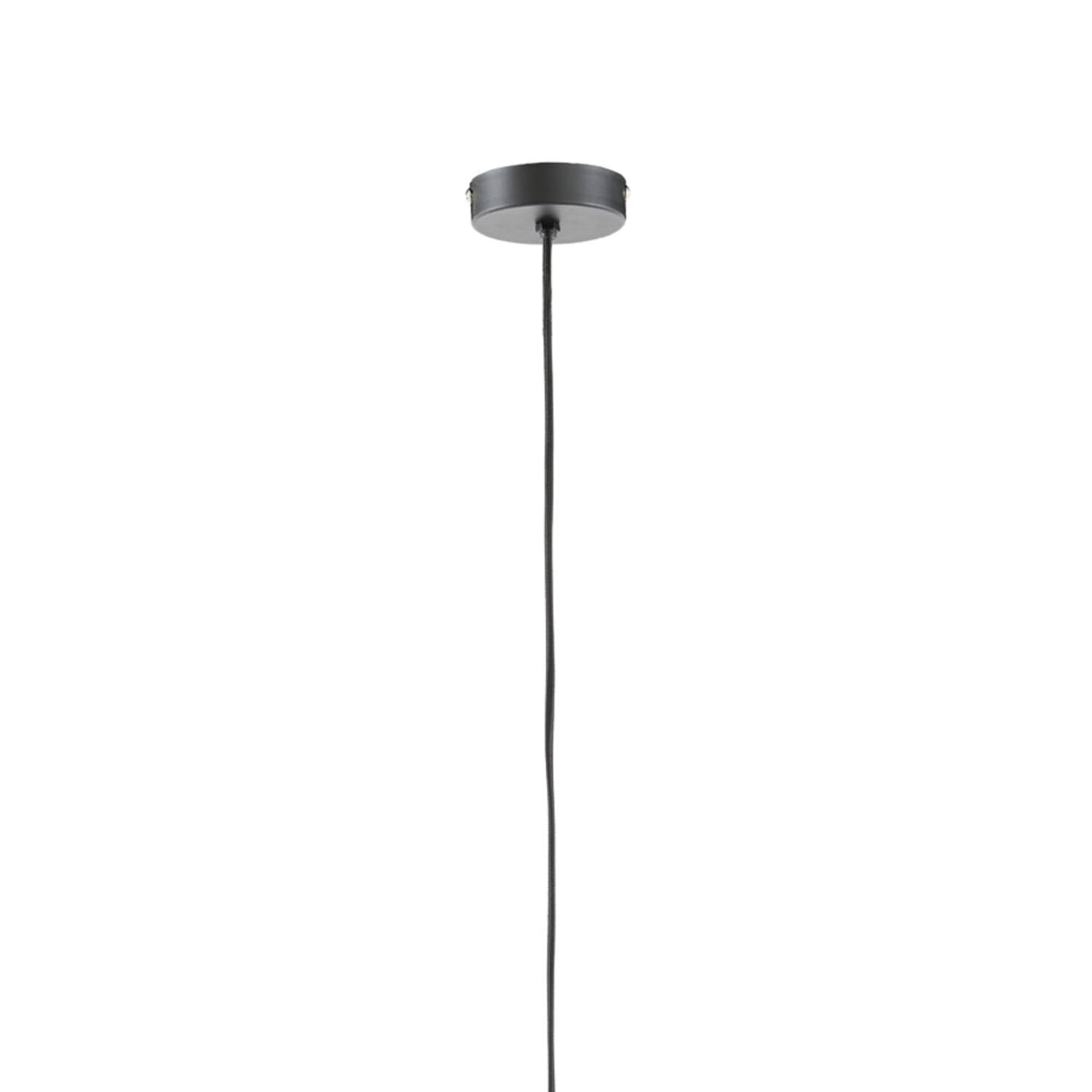 Suspension ronde noire rustique Light & Living Deya – Image 4