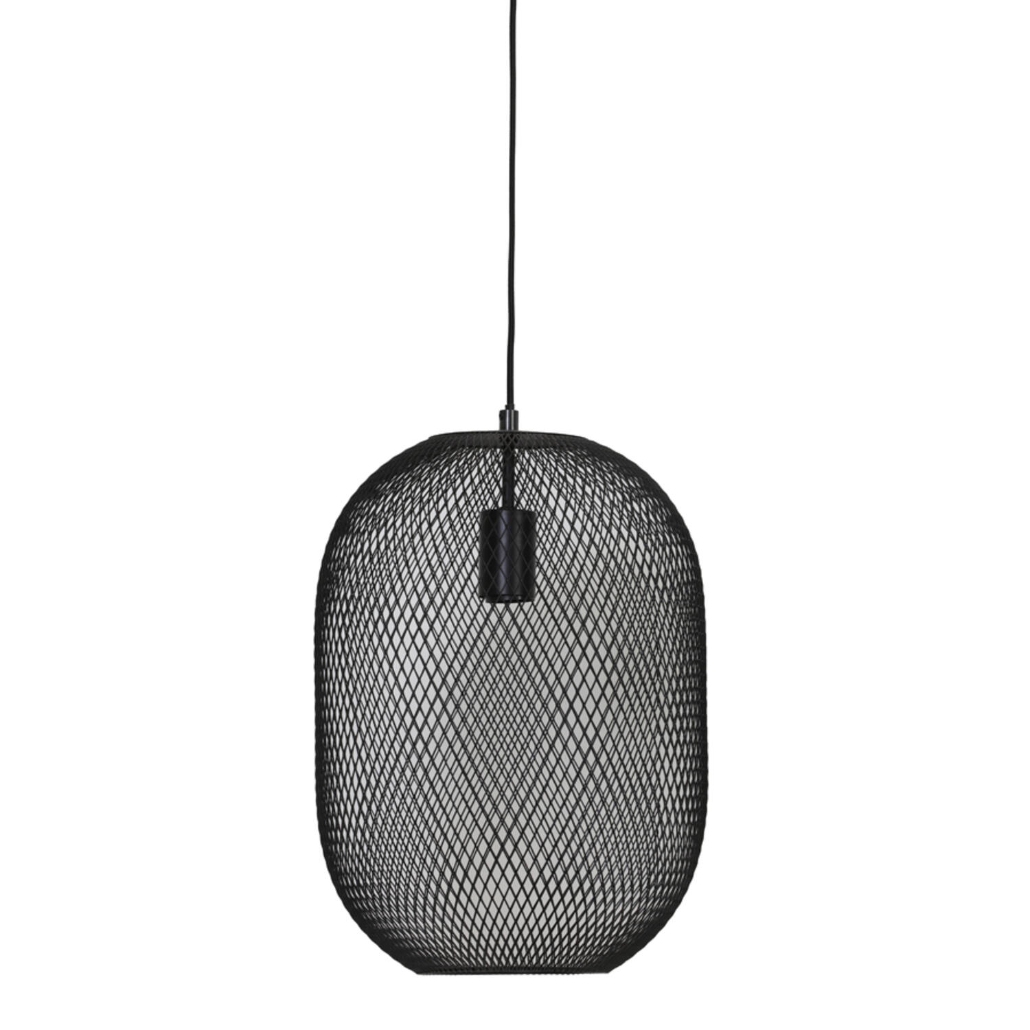 Suspension ronde noire rustique Light & Living Reilley – Image 3