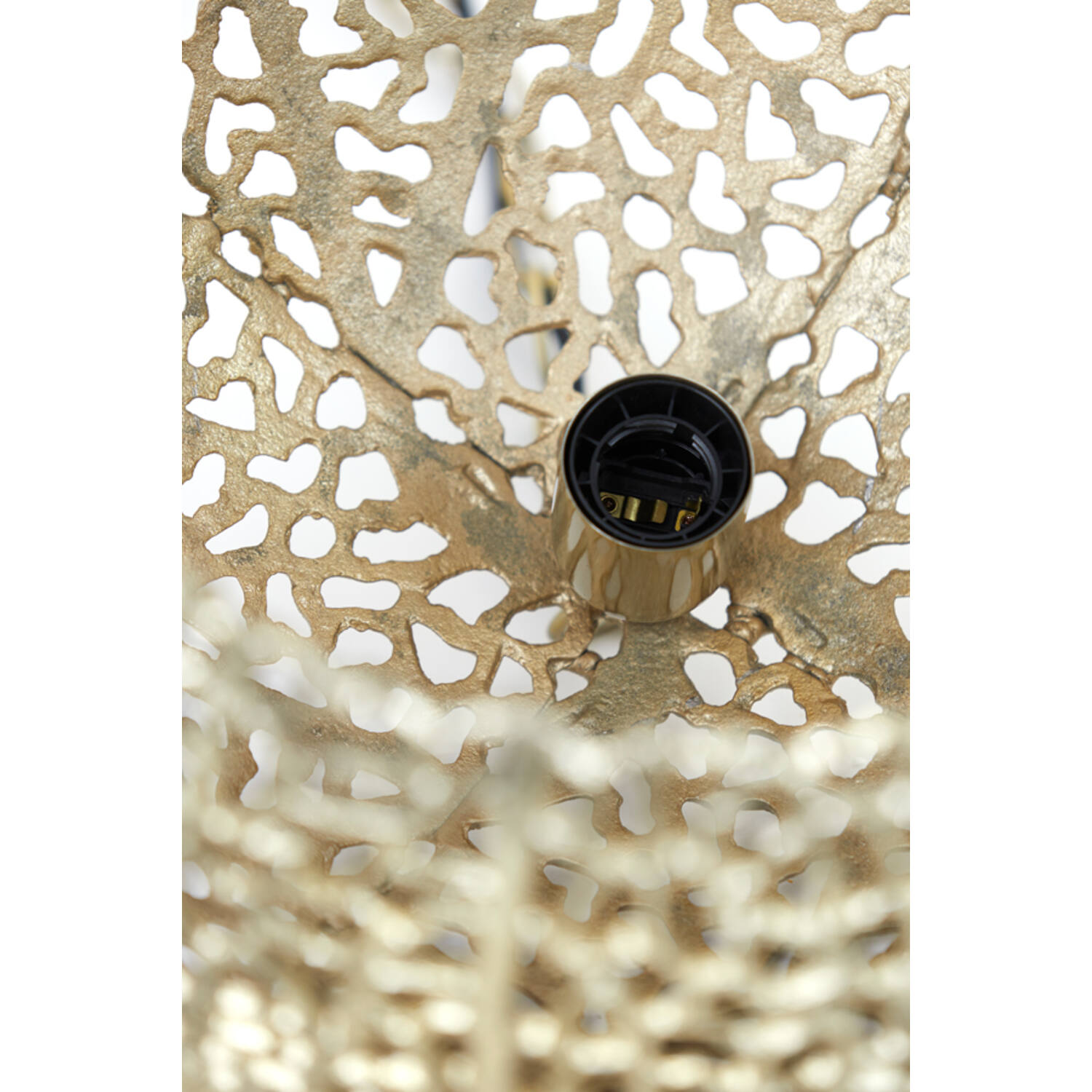 Suspension rustique en laiton en forme de globe Light & Living Sinula – Image 5