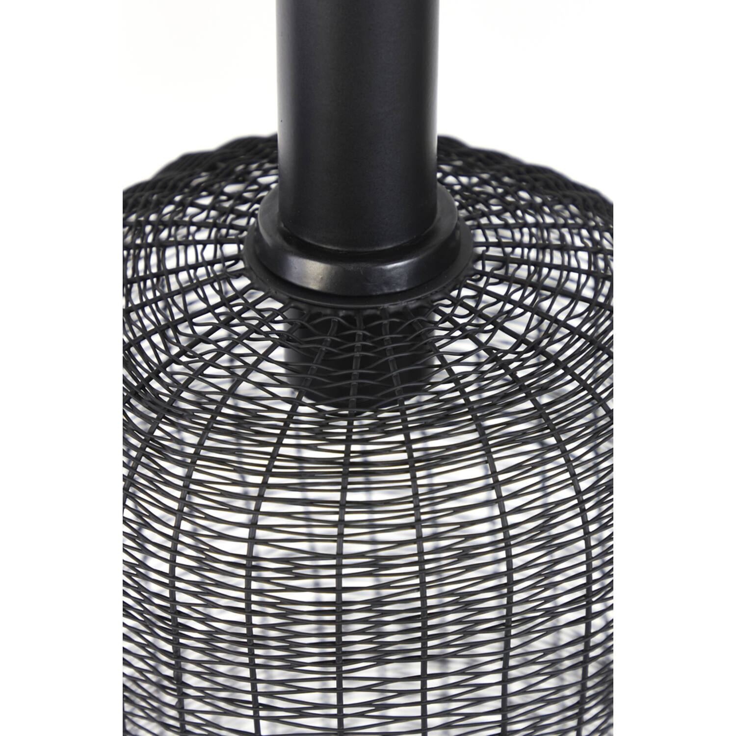 Suspension rustique noire à trois lumières Light & Living Lekang – Image 4