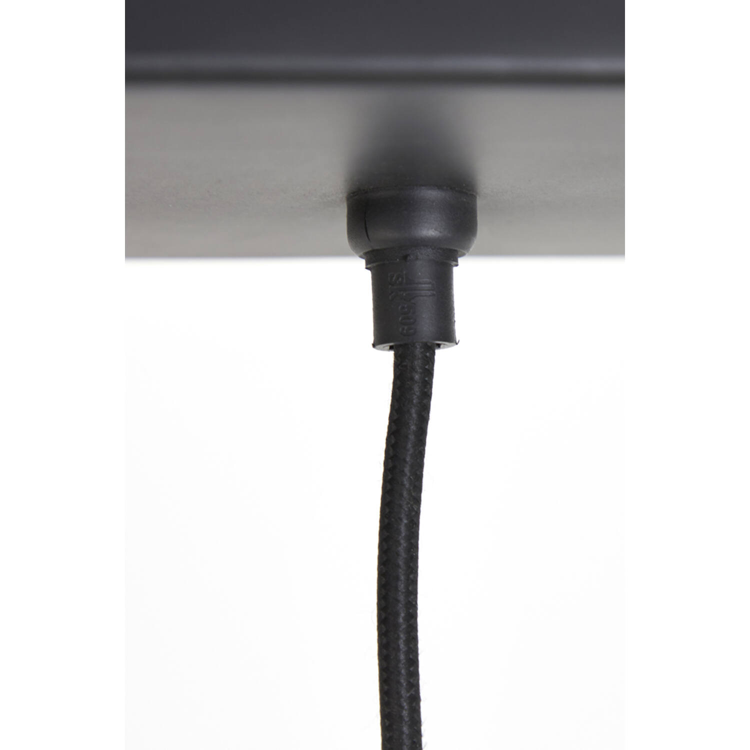 Suspension rustique noire à trois lumières Light & Living Lekang – Image 8