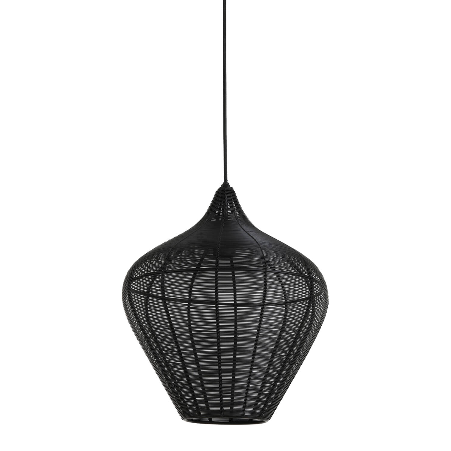 Suspension rustique noire sphérique Light & Living Alvaro – Image 2