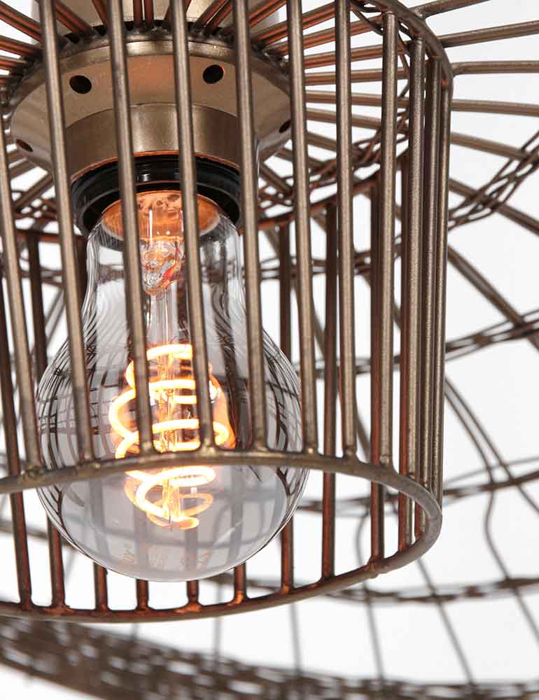 Suspension scandinave en corde Steinhauer Chapeau bronze – Image 11