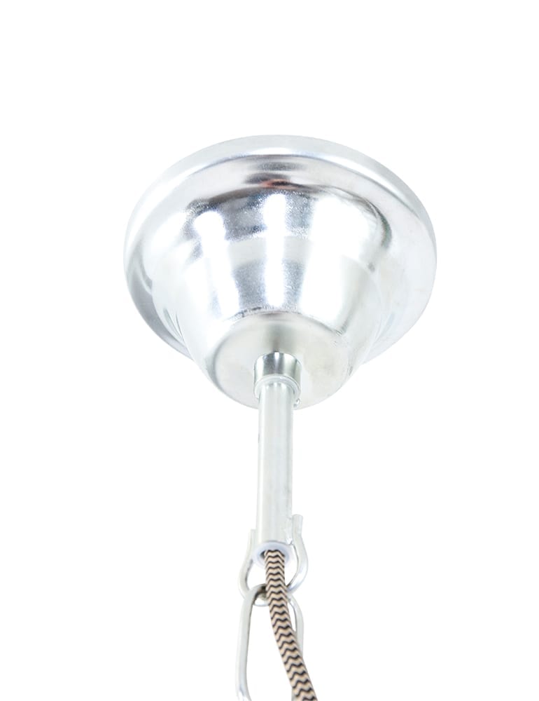 Suspension industrielle en bois noir Mexlite Emile – Image 8