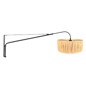 suspension-structure-foncee-abat-jour-raphia-steinhauer-elegant-classy-naturel-et-noir-3700zw