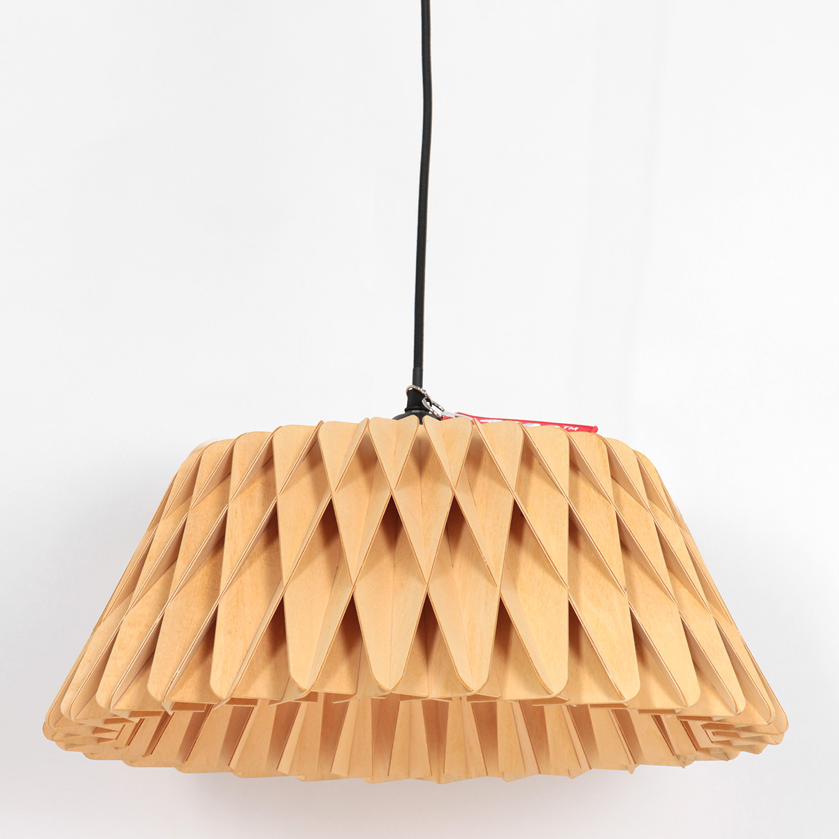 Suspension en bois naturel tendance Anne Light & Home Maze – Image 12