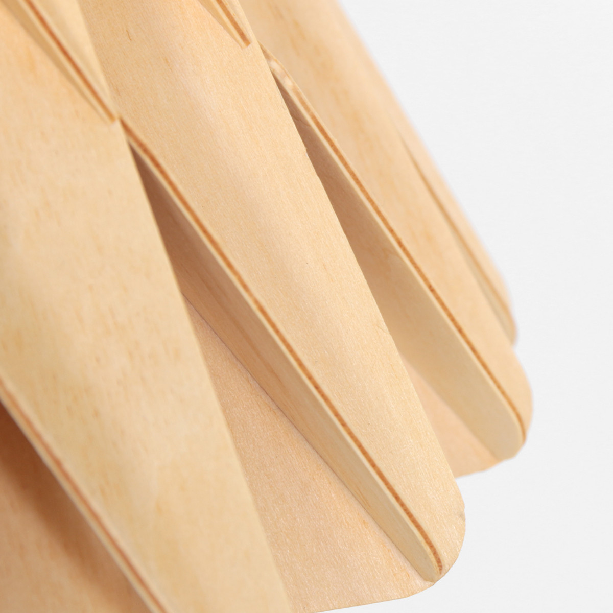 Suspension en bois naturel tendance Anne Light & Home Maze – Image 13