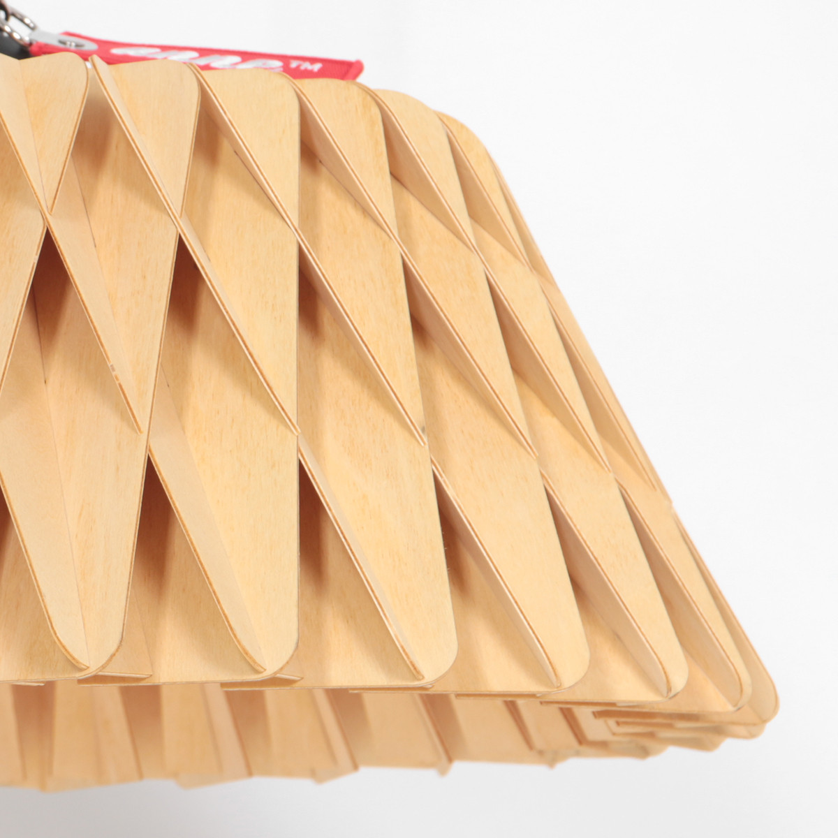 Suspension en bois naturel tendance Anne Light & Home Maze – Image 4