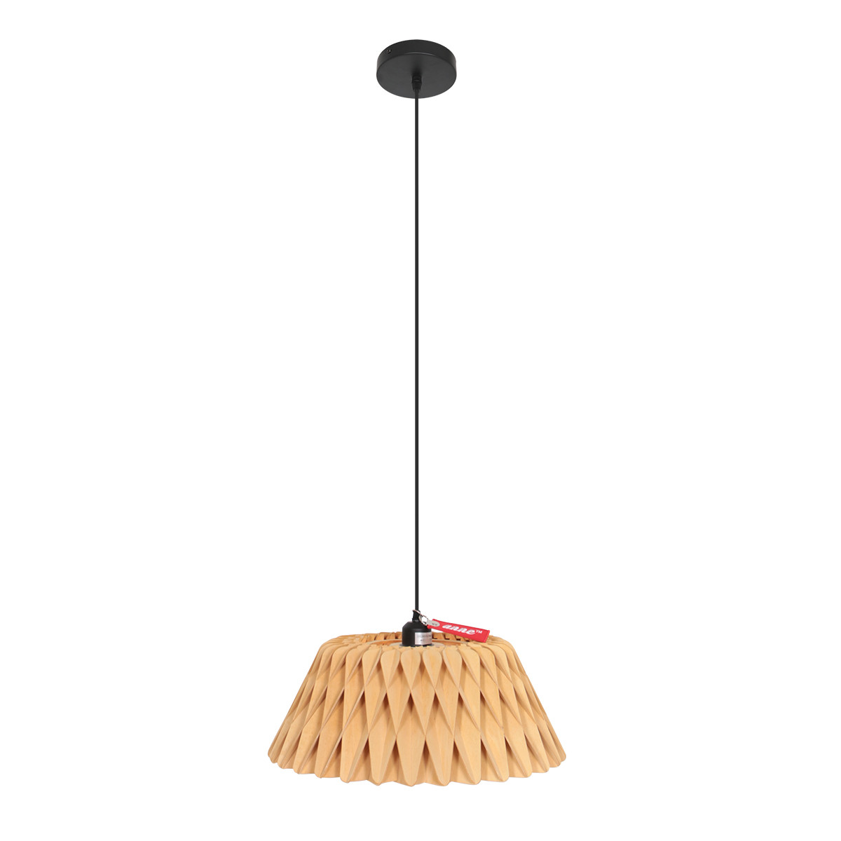 Suspension en bois naturel tendance Anne Light & Home Maze – Image 9
