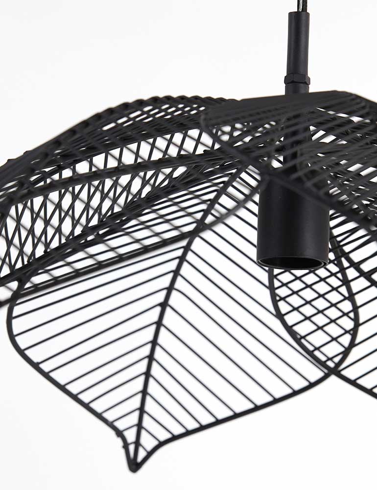 Suspension végétale Light & Living Pavas noir – Image 5