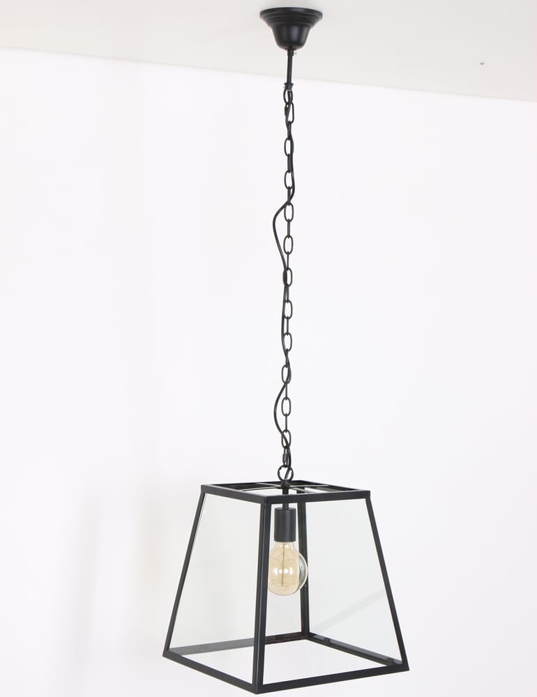 Suspension verre industriel Light&Living Saunte – Image 4