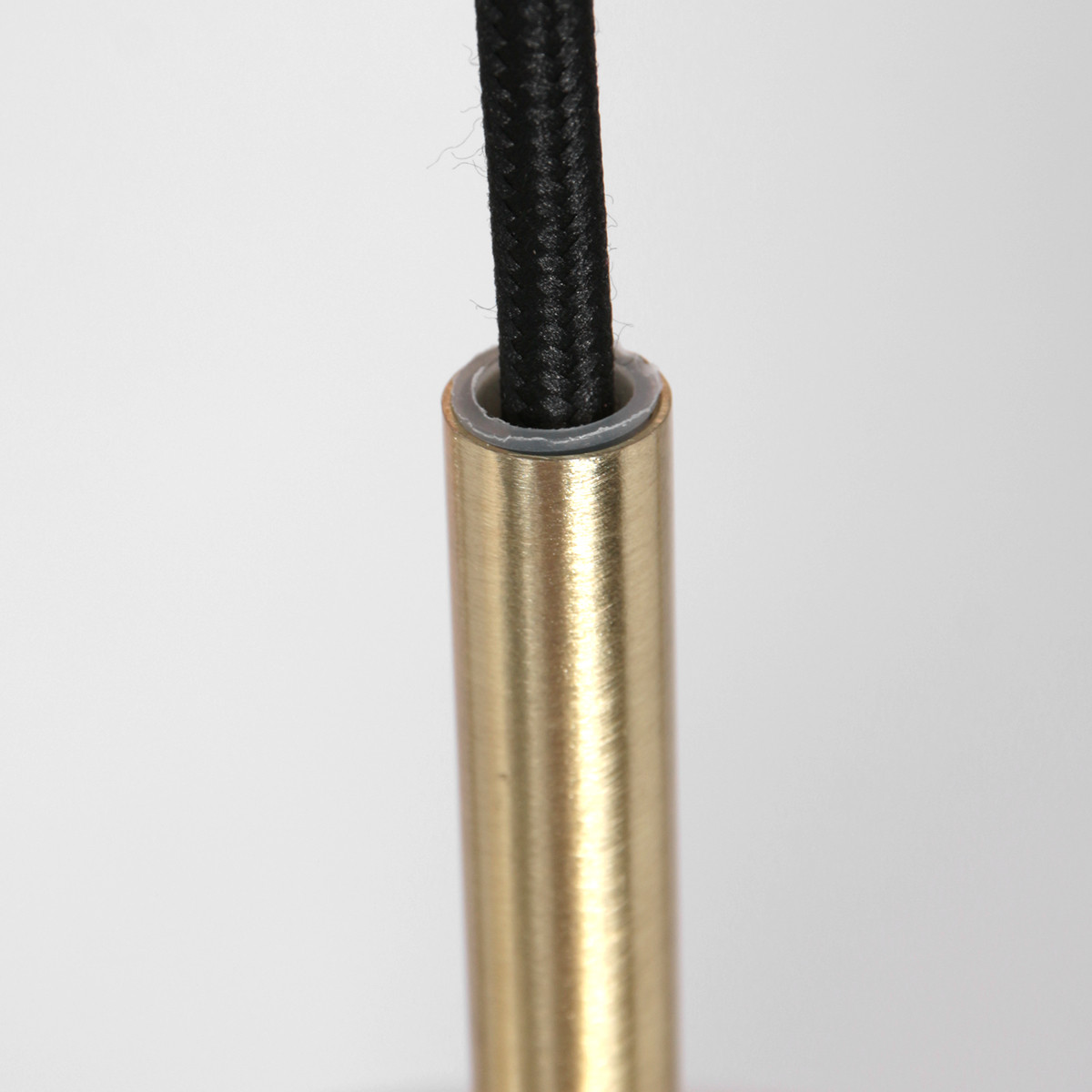 Suspension moderne en verre ambré et métal Steinhauer Bollique – Image 12