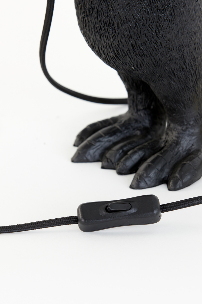 Lampe de table moderne noire pingouin Light & Living Penguin – Image 8