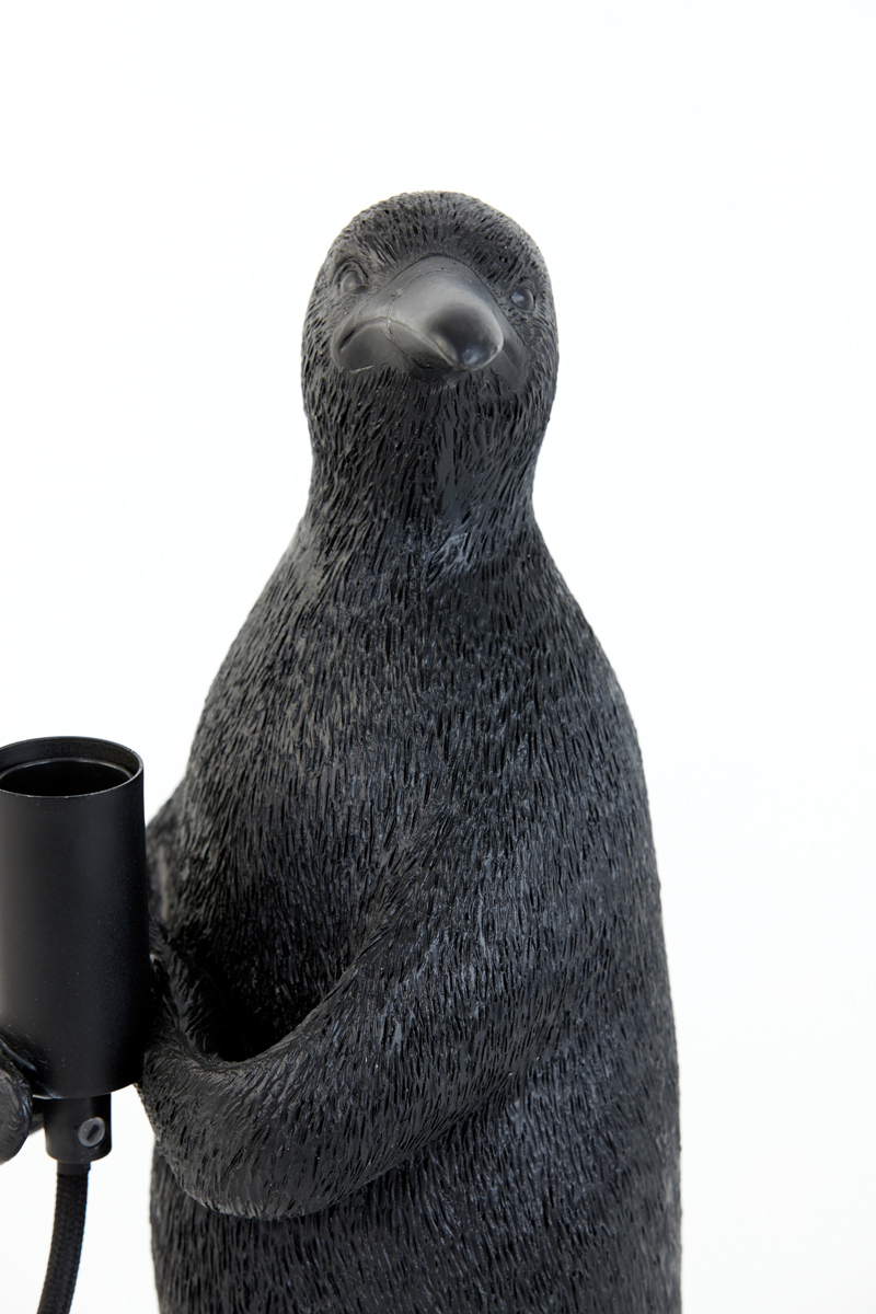 Lampe de table moderne noire pingouin Light & Living Penguin – Image 9