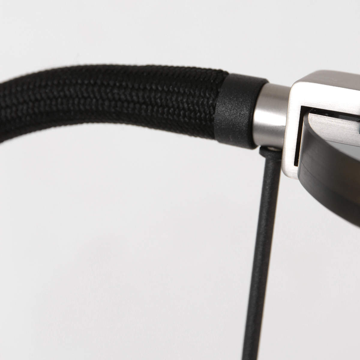 Uplight design en acier avec liseuse Steinhauer Turound verre noir – Image 14