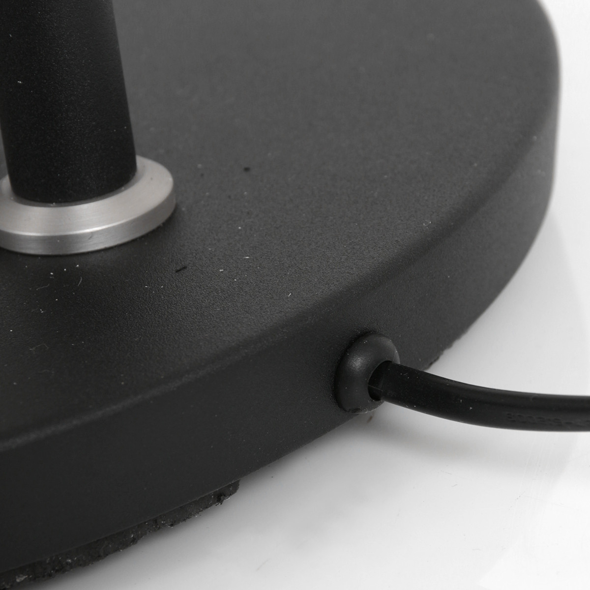 Uplight design en acier avec liseuse Steinhauer Turound verre noir – Image 18