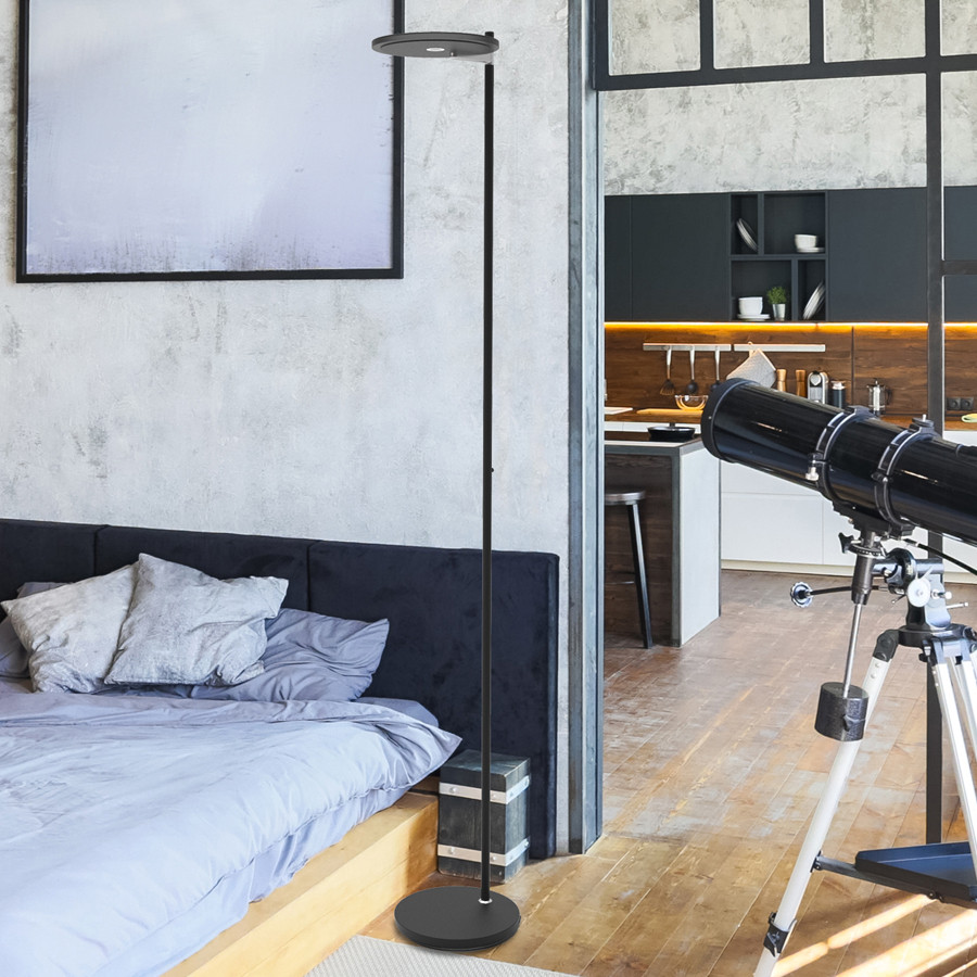 Uplight design verre Steinhauer Turound noir – Image 3