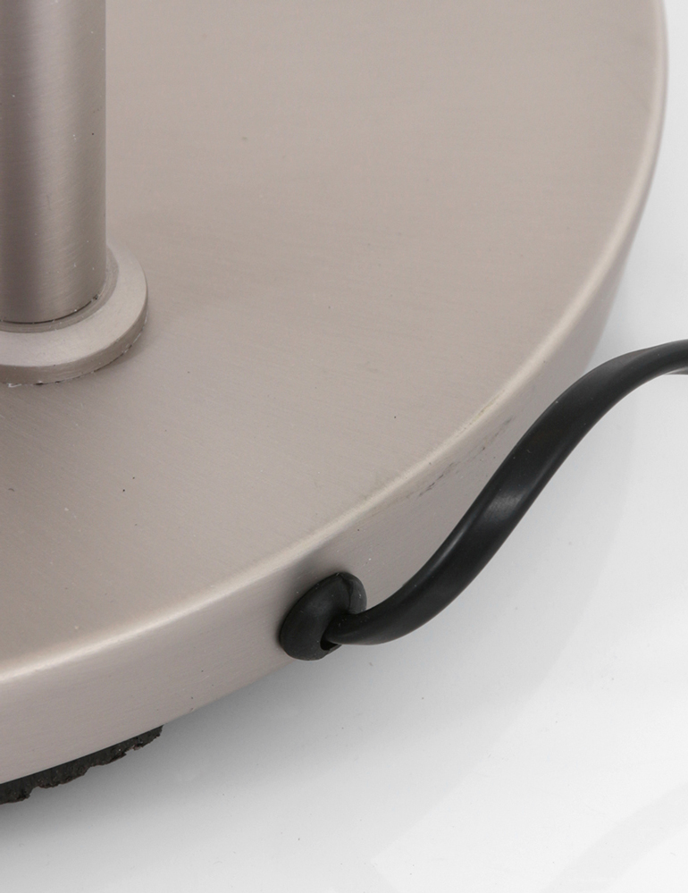 Uplight moderne en acier Steinhauer Turound verre noir – Image 8