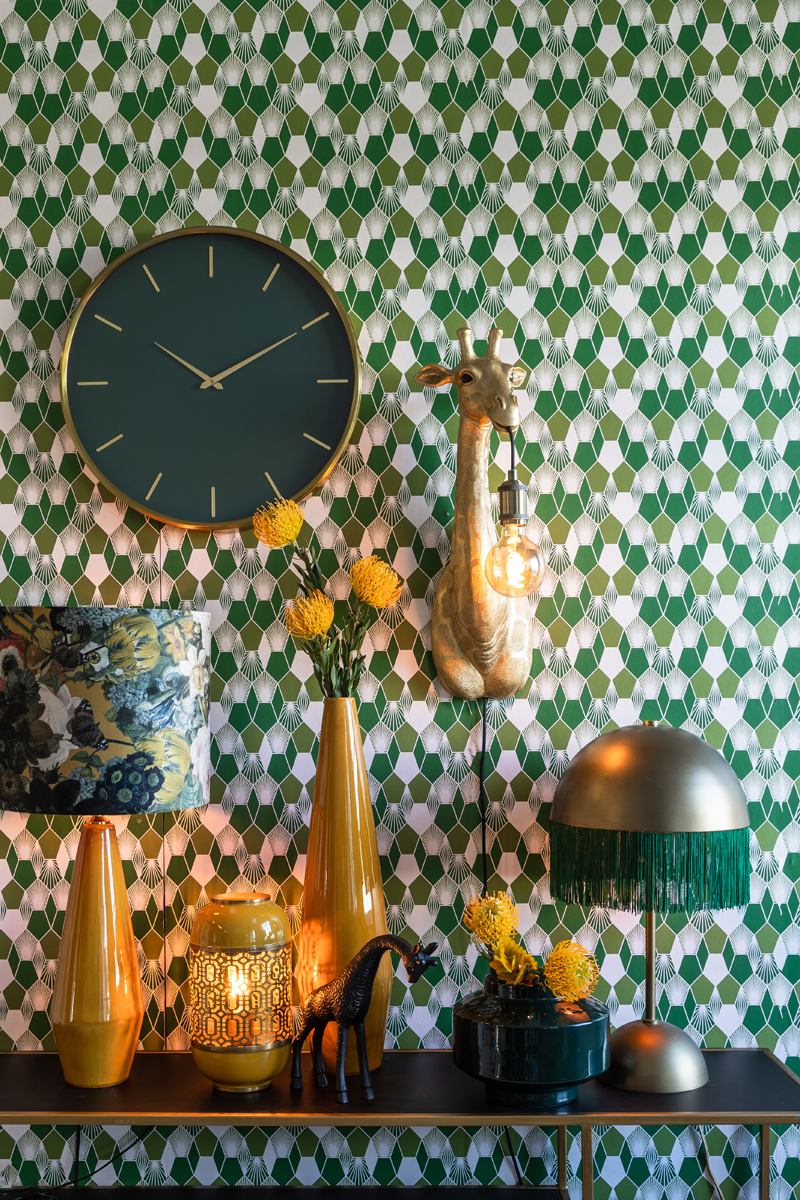 Applique murale moderne girafe dorée Light & Living Giraffe – Image 5