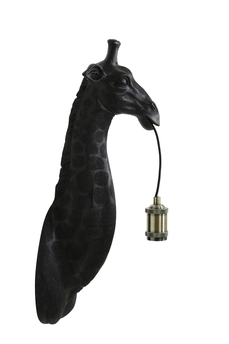 Applique murale girafe noire Light & Living Giraffe – Image 4