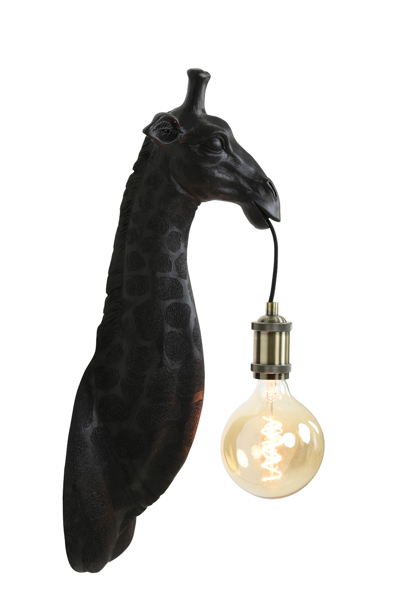 Applique murale girafe noire Light & Living Giraffe – Image 6
