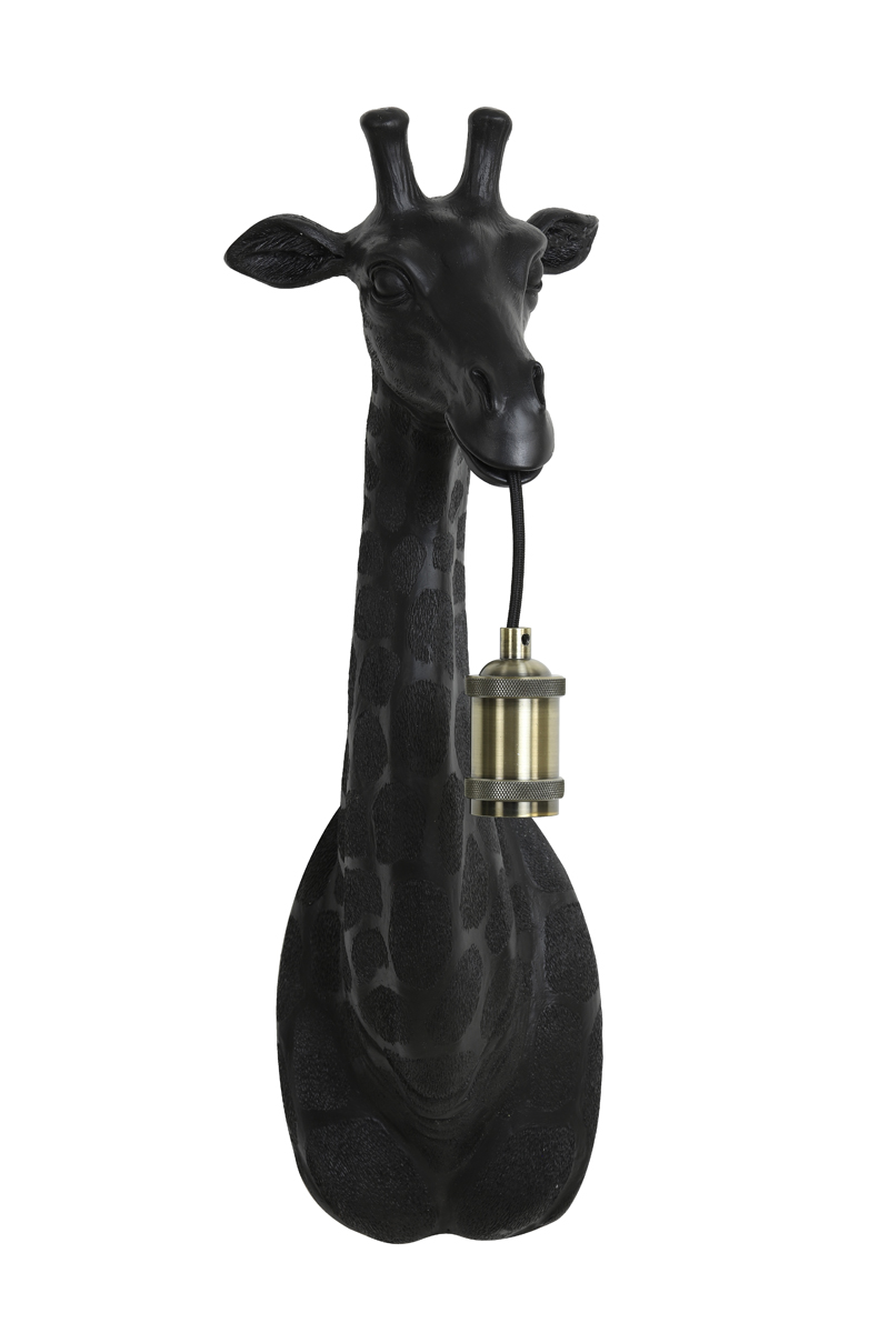 Applique murale girafe noire Light & Living Giraffe – Image 7